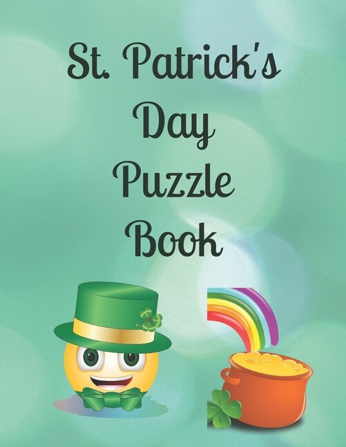 Front cover_St. Patrick's Day Puzzle Book