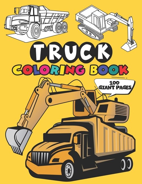 Couverture_Truck Coloring Book