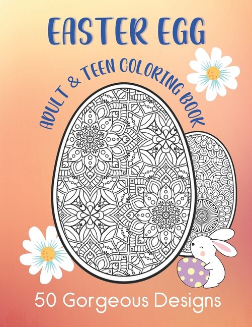 Couverture_Easter Egg Adult & Teen Coloring Book
