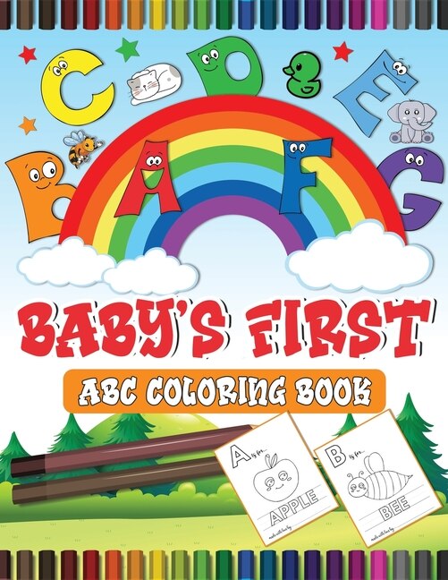Couverture_Baby's First abc coloring book