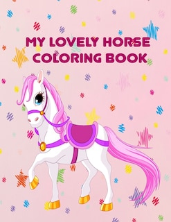 Couverture_my lovely horse coloring book