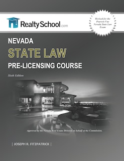 Front cover_REALTYSCHOOL.COM Nevada State Law Pre-licensing Course