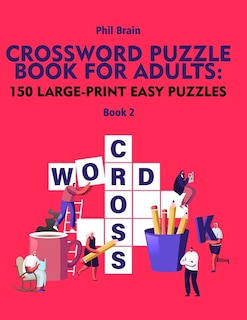 Couverture_Crossword Puzzle Book for Adults