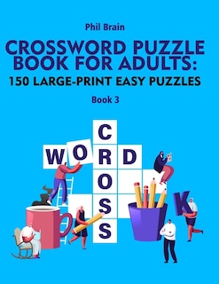 Couverture_Crossword Puzzle Book for Adults