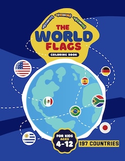 Front cover_The World Flags Coloring Book