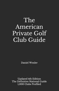 Couverture_The American Private Golf Club Guide