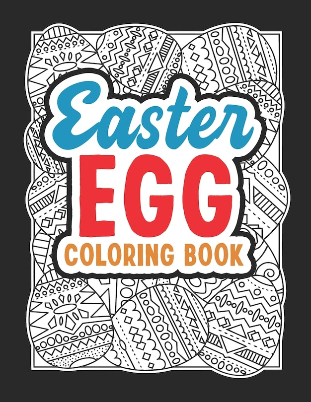 Front cover_Easter Egg Coloring Book