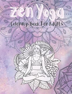 Couverture_Zen Yoga Coloring Book For Adults