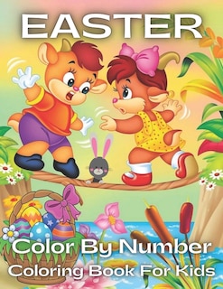 Couverture_Easter Color By Number Coloring Book For Kids