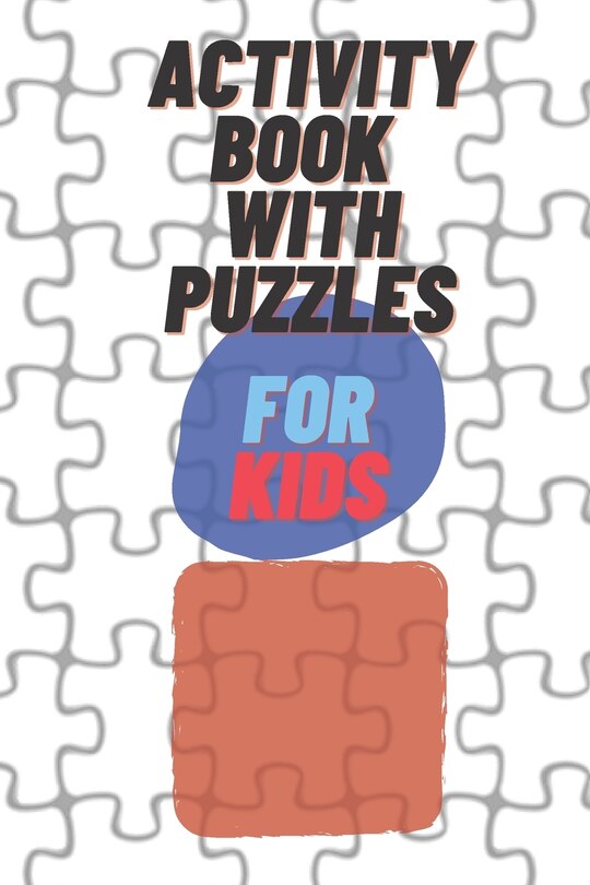 Front cover_activity book with puzzles for kids