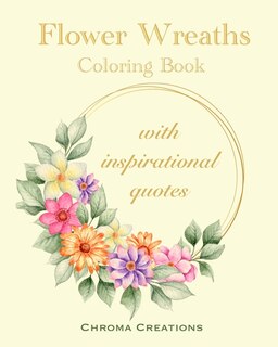 Couverture_Flower Wreaths Coloring Book