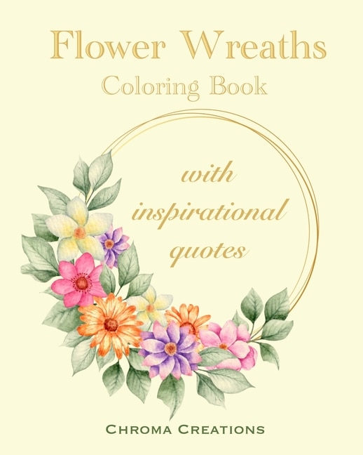 Couverture_Flower Wreaths Coloring Book