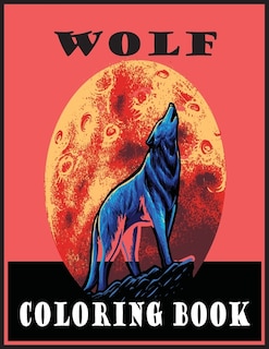 Front cover_Wolf Coloring Book