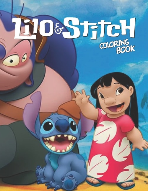 Front cover_Lilo & Stitch Coloring Book