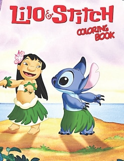 Lilo & Stitch Coloring Book: 50 One Sided Coloring Pages Featuring Stunning Illustrations About Characters, Iconic Scenes