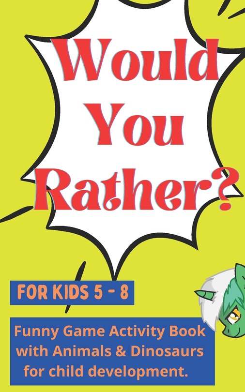 Couverture_Would You Rather for kids 5 - 8