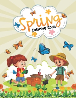 Front cover_Spring Coloring Book