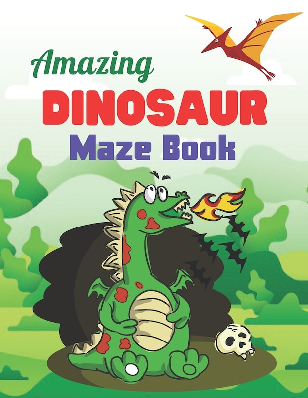 Couverture_Amazing Dinosaur Maze Book