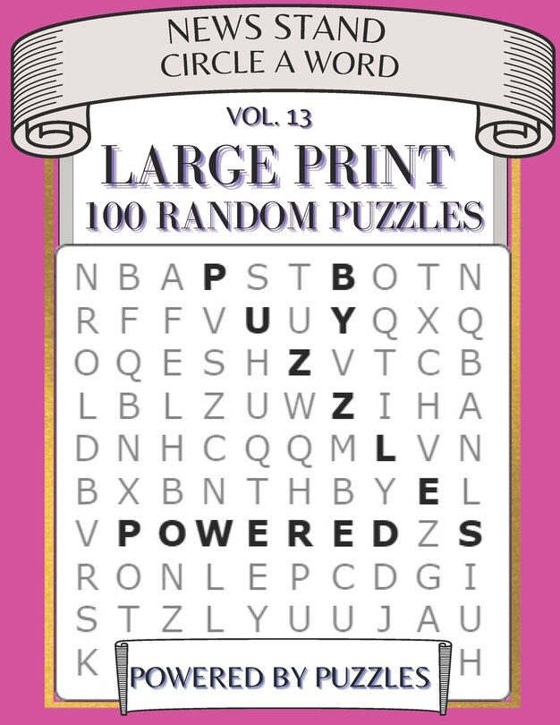 Front cover_News Stand Circle a Word Vol.13