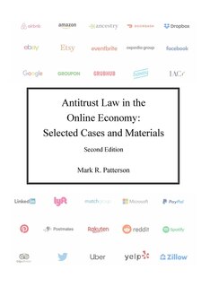 Front cover_Antitrust Law in the Online Economy
