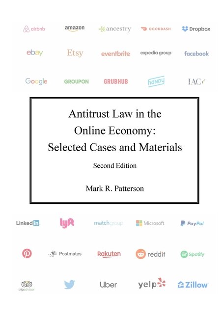 Front cover_Antitrust Law in the Online Economy