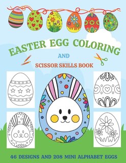 Couverture_Easter Egg Coloring And Scissor Skills Book