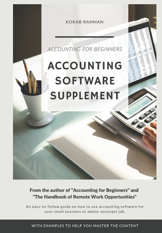 Front cover_Accounting Software Supplement