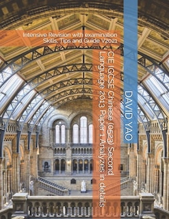 Front cover_CIE IGCSE Chinese (0523) Second Language 2013 Paper 1 Analyzes in details