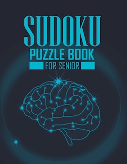 Front cover_sudoku puzzle book for Senior