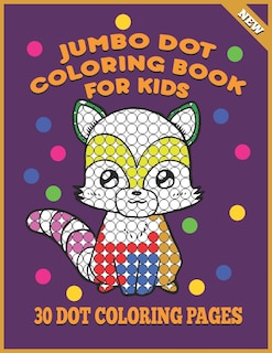 Front cover_Jumbo Dot Coloring Book For Kids