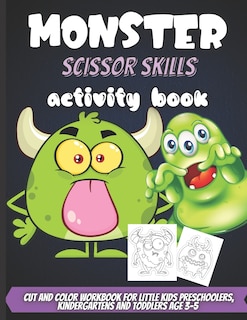 Front cover_Monster Scissor Skills Activity Book