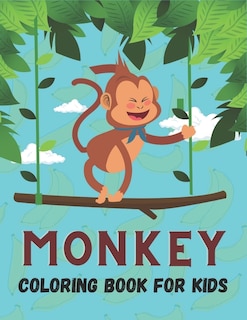 Couverture_Monkey Coloring Book For Kids