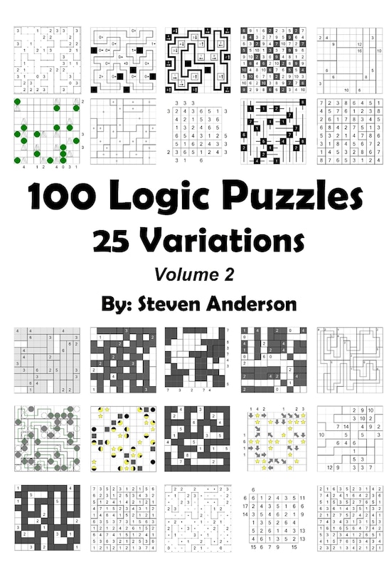 Front cover_100 Logic Puzzles - 25 Variations