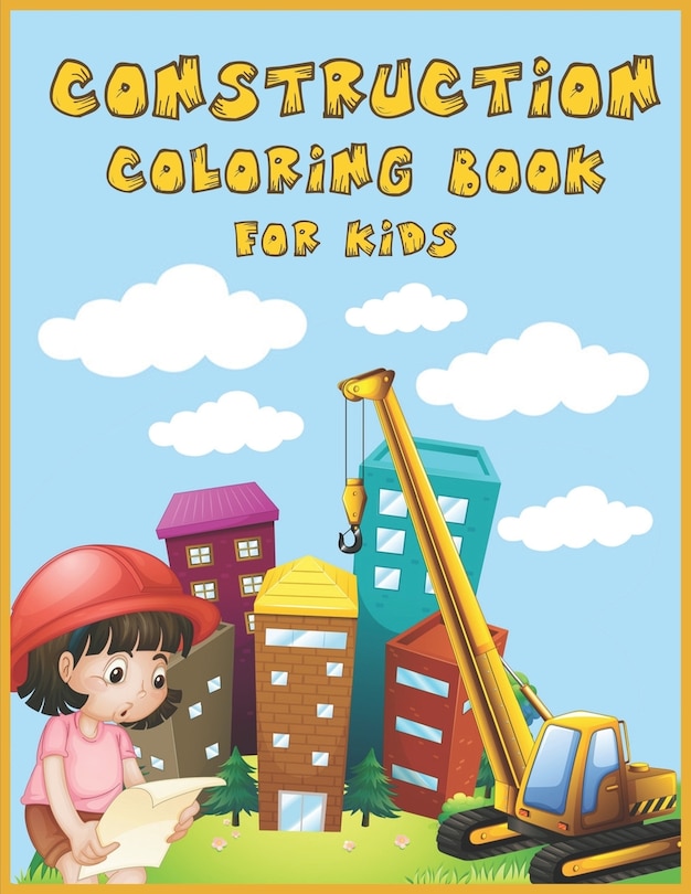 Couverture_Construction Coloring Book for Kids