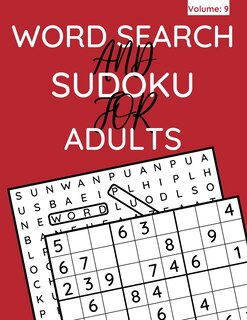 Front cover_Word Search And Sudoku For Adults