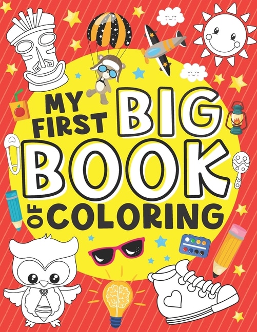 Front cover_My First Big Book of Coloring