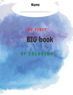 Front cover_My first big book of coloring