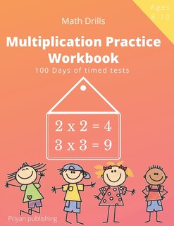 Front cover_Multiplication Practice Workbook