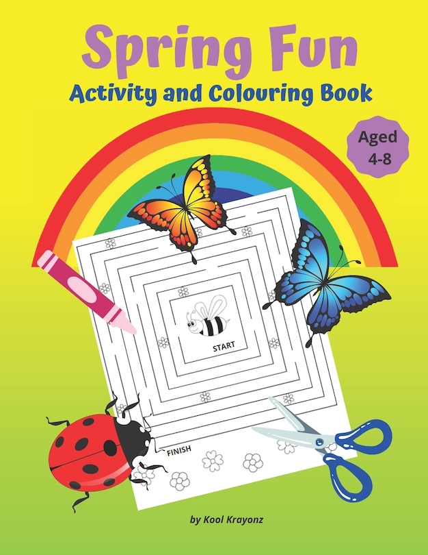 Couverture_Spring Fun Activity and Colouring Book