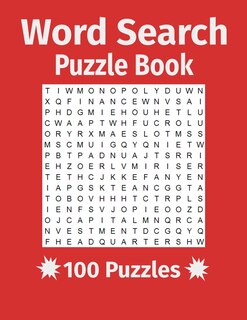 Front cover_Word Search Puzzle Book 100 Puzzles
