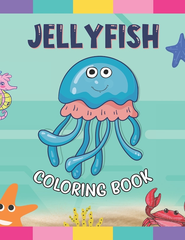 Front cover_Jellyfish Coloring Book