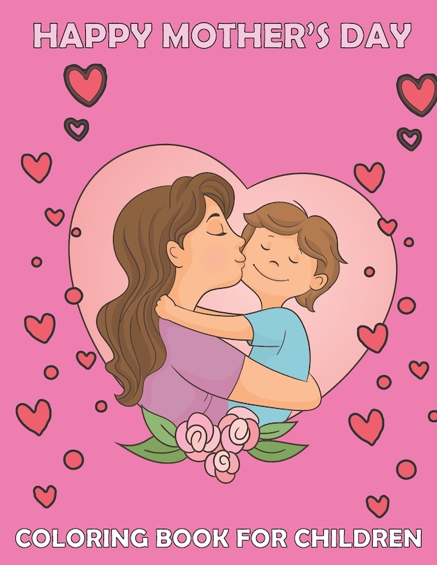 Couverture_Happy mother's day Coloring book for children