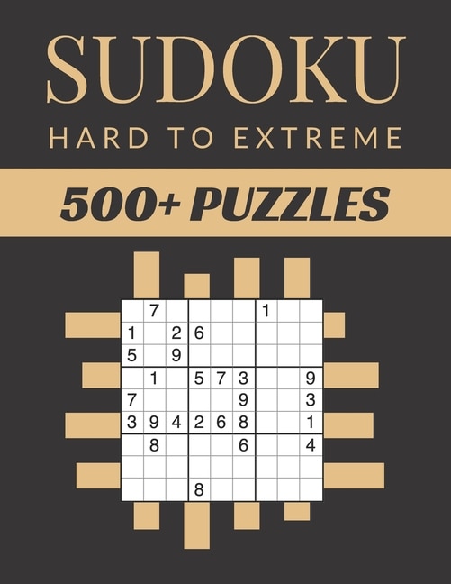 Front cover_Sudoku Hard To Extreme