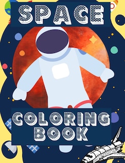 Front cover_Space Coloring Book