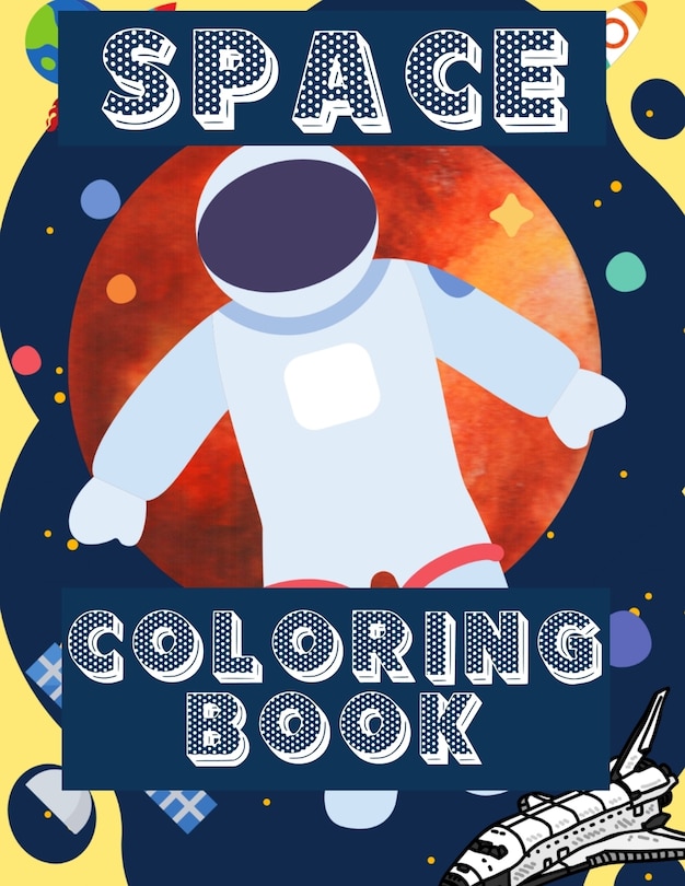 Front cover_Space Coloring Book