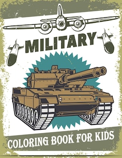 Front cover_Military Coloring Book For Kids