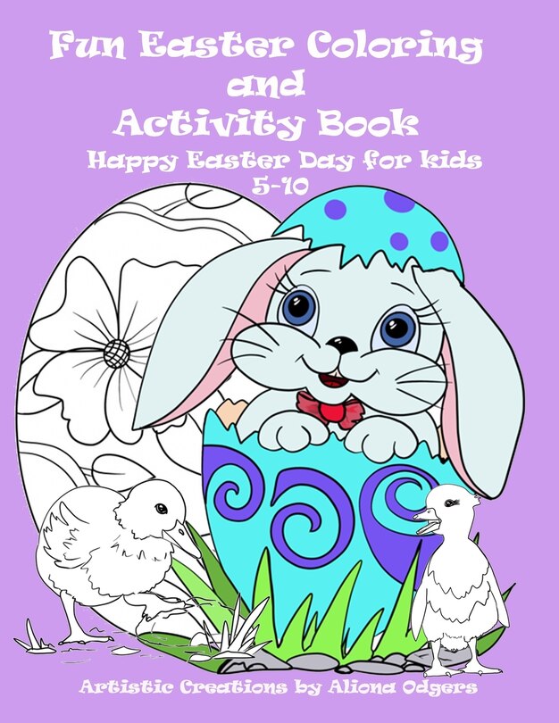 Front cover_Fun Easter Coloring and Activity Book