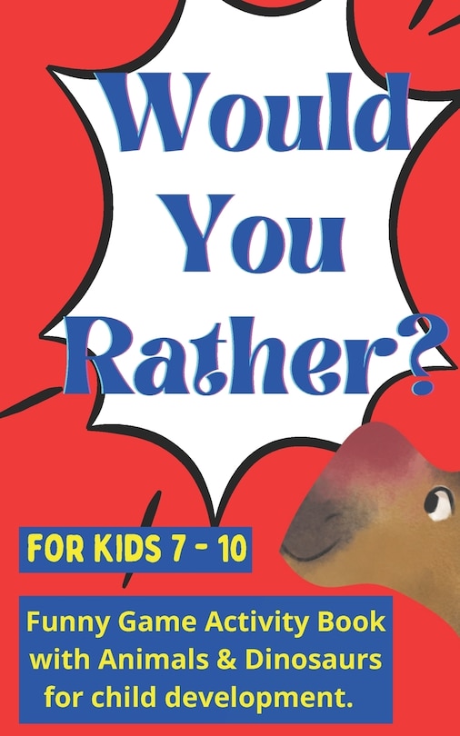 Couverture_Would you rather for kids 7 - 10