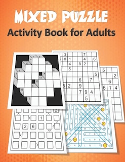 Couverture_Mixed Puzzle Activity Book for Adults