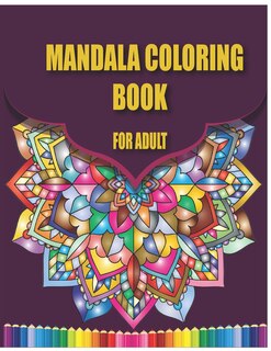 Front cover_mandala coloring book for adult